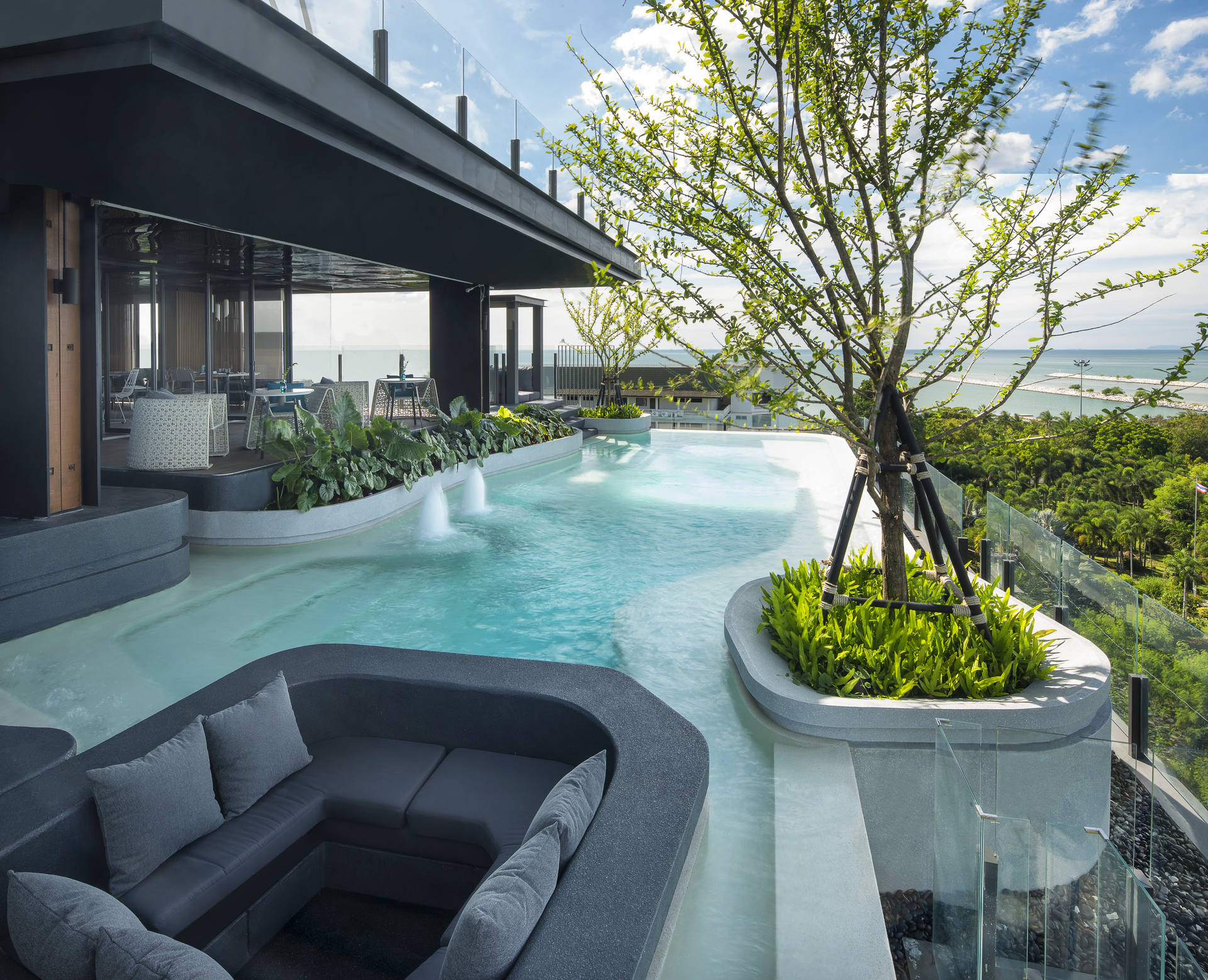 Outdoor pool