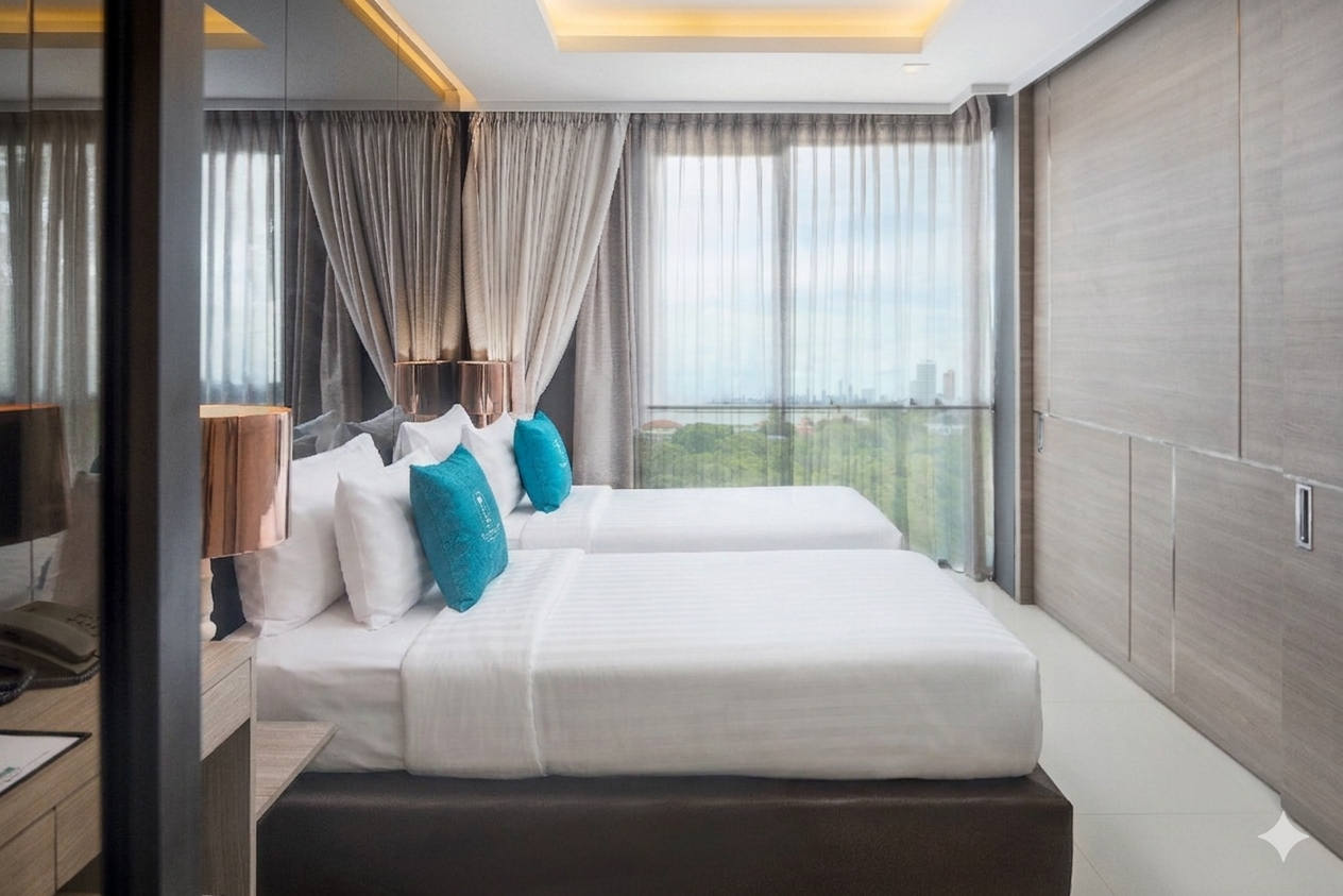1BR Executive Seaview Twin